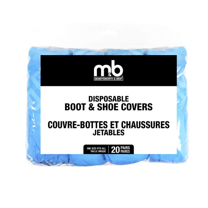  [AUSTRALIA] - Moneysworth & Best Protector Protective Shoe Covers, Blue, one Size