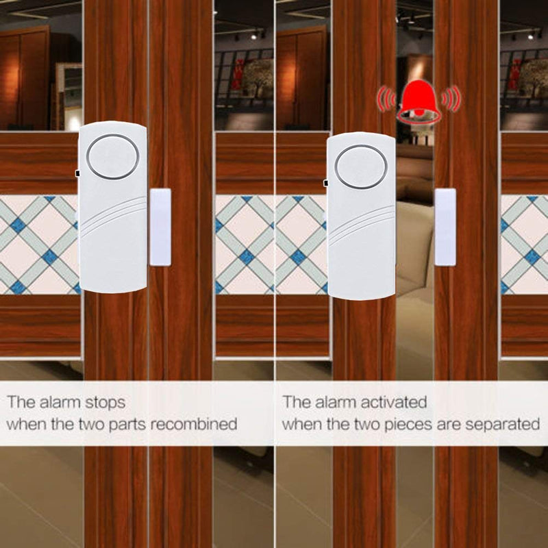 [AUSTRALIA] - Hiistar Personal Security Window & Door Alarm Bell | Wireless Sensor Door Window Burglar Alarm | Pack of 10