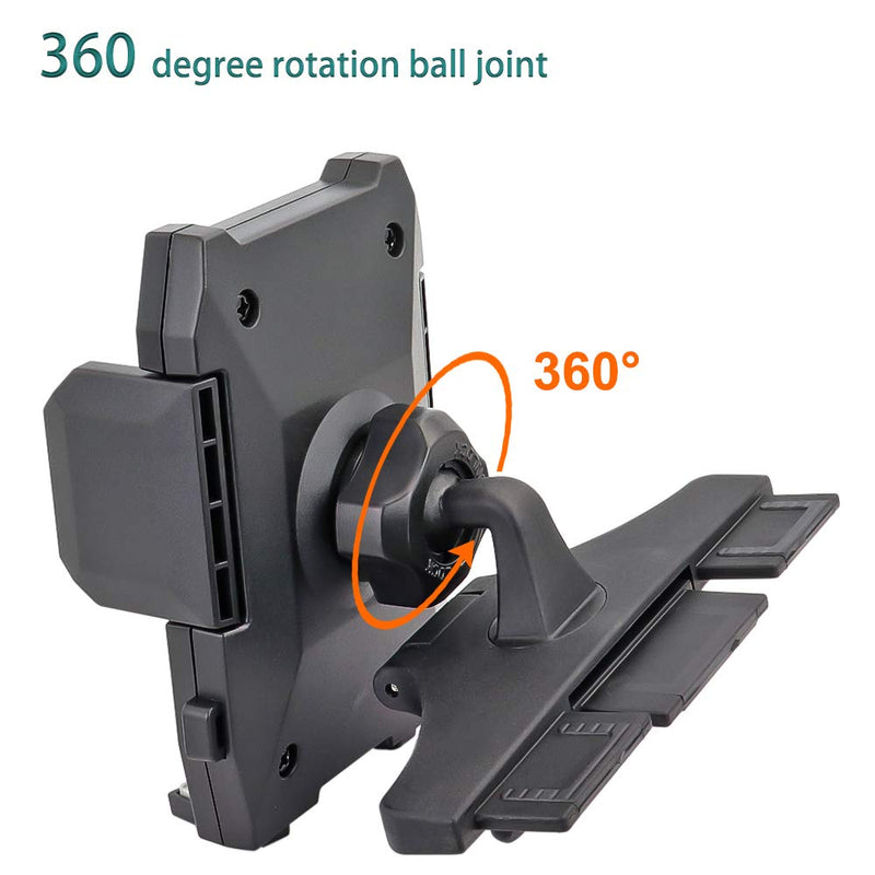  [AUSTRALIA] - Kolasels Universal CD Slot Phone Mount, Car Cell Phone Holder with One Hand Operation Design for iPhone 11/Xs/Xr/X/8 Plus/8/7/6, Samsung Note 10+/10/9/8/7, HTC, LG and More 3.5-6.5 inch Cell Phones