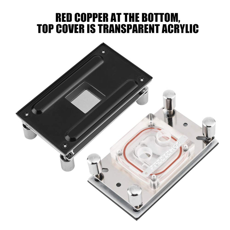  [AUSTRALIA] - Yoidesu CPU Water Cooling Block,Professional Universal CPU Water Cooling Block for for AM2 / AM2+ / AM3 / AM3+ / AM4 / FM2+ CPU,Copper Base Cool Inner Channel