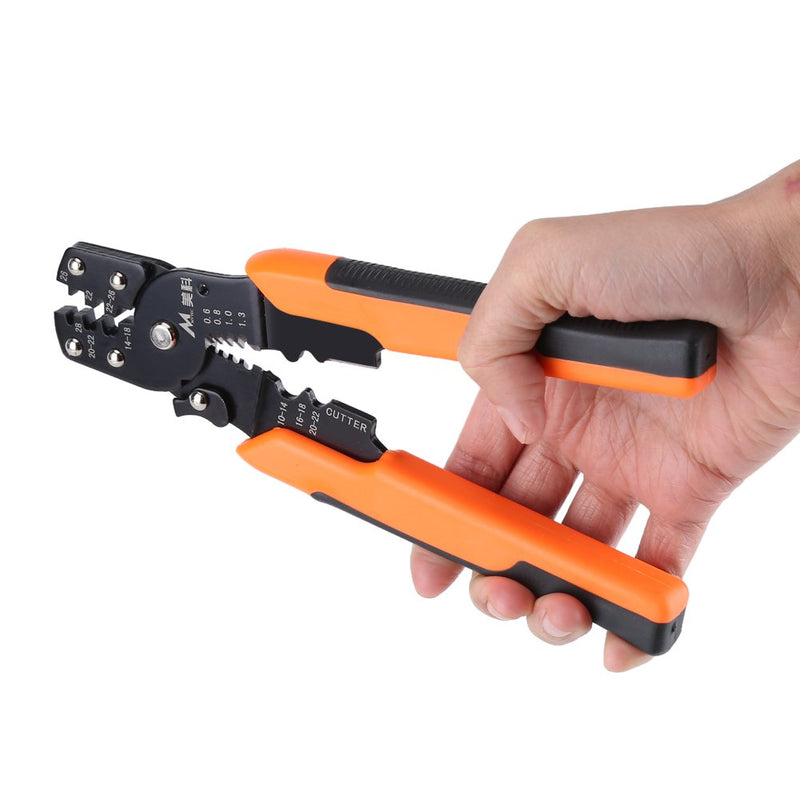  [AUSTRALIA] - Wire Stripper Crimping Plier Wire Stripping Tool Crimper Cutter Multi-Function Electrician Hand Tool