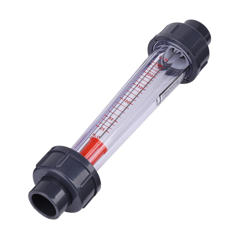 Hilitand 25-250L/H Rotameter Plastic Tube Type Instantaneous Liquid Water Flow Meter DN15 - LeoForward Australia