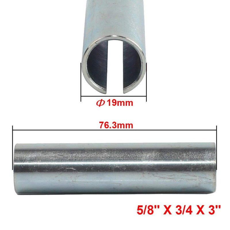  [AUSTRALIA] - palart 1 Set 5/8" x 3/4" x 3"Shaft Adapter Pulley Bore Reducer Sleeve Bushing Sheave & Key