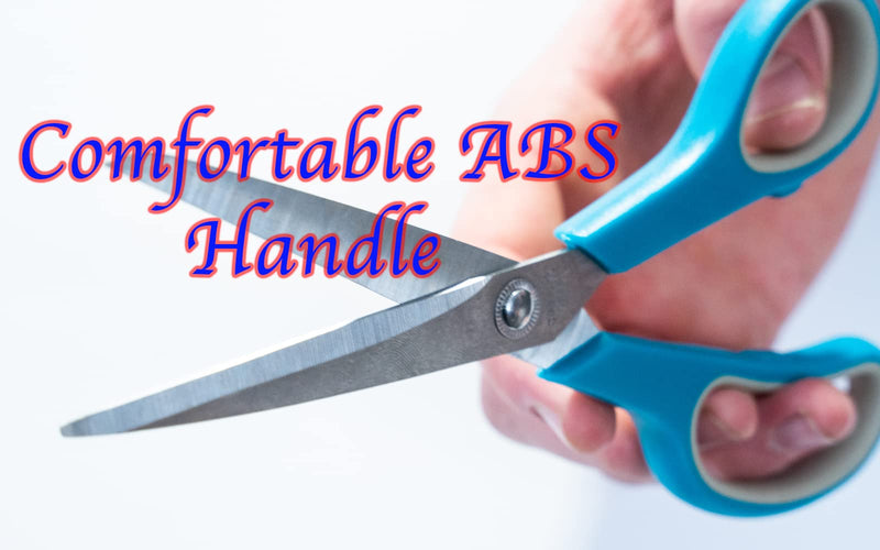  [AUSTRALIA] - 8.5" General Use Scissors Stainless Steel Sharp Blade (3, Purple,Green,Blue) 3