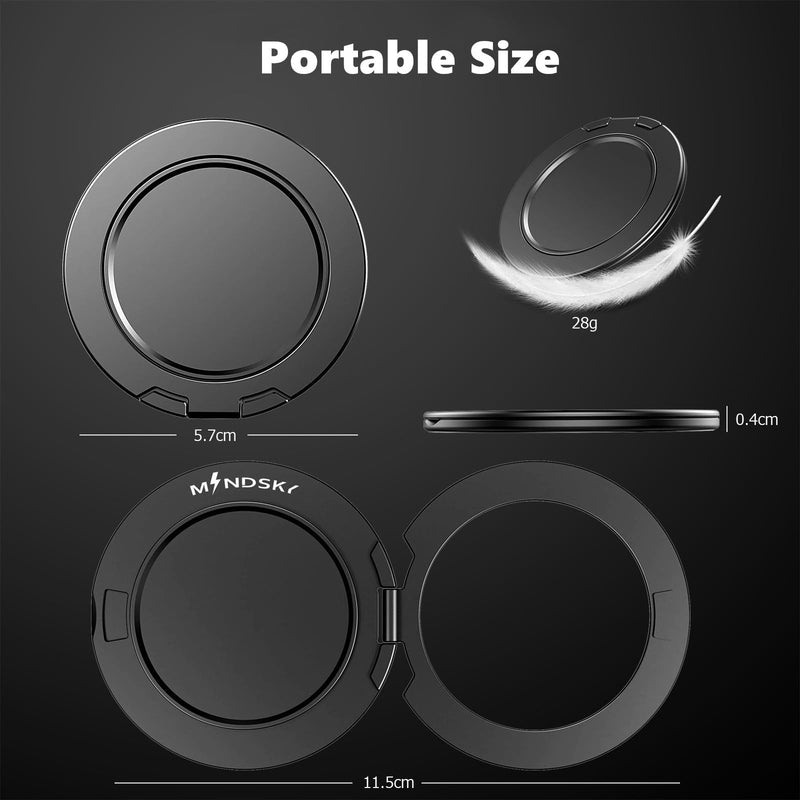  [AUSTRALIA] - MINDSKY Magnetic Base for popsocket to Compatible with MagSafe Cases iPhone 12 13 14 Series Ring Grip Phone Stand