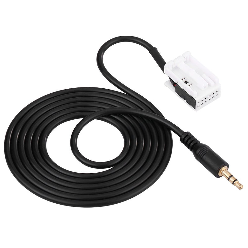 VGEBY Audio AUX Input Adapter Cable, Car 3.5mm Auxiliary Interface Adapter Aux-in Audio Cable Adapter for Mercedes/Benz W203 C Class - LeoForward Australia