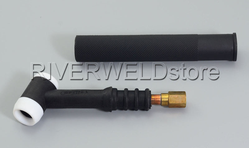  [AUSTRALIA] - RIVERWELD WP-17F SR-17F TIG Welding Torch Head Body Flexible 150Amp Air-Cooled