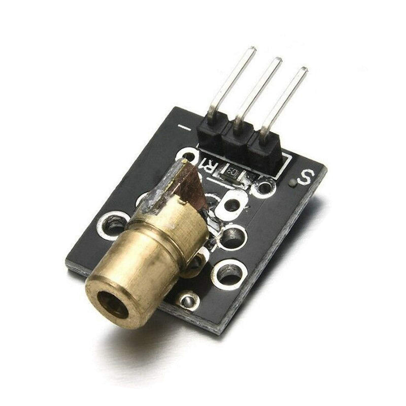  [AUSTRALIA] - DEVMO 2PCS 5V Sensor Module Board Compatible with Ar-duino AVR PIC KY-008 Laser Transmitter Wave Length 650 nm 2