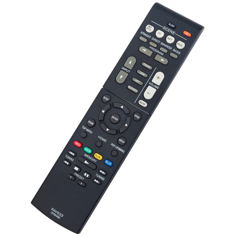  [AUSTRALIA] - RAV533 ZP35490 Replacement Remote Control Supports for Yamaha AV Receiver Home Theater System RX-V579 HTR-4068 TSR-5790 HTR-3068 RX-V479 HTR-4069 RX-V481 RX-A660 HTR-5069 RX-V581 RX-V483 RX-A670