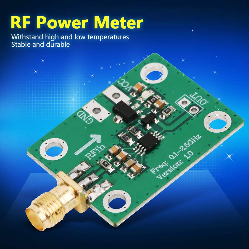  [AUSTRALIA] - AD8313 Logarithmic Detector RF Signal Protocol Output Power Meter with 0.1-2.5GHz controller for signal power measurement