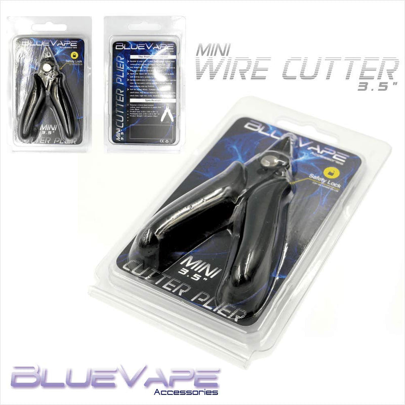 BLUEVAPE 3.5 inch Mini Wire Cutter(black), Diagonal Cutting Pliers Micro Flush Cutting Pliers-Wire Cable Side Flush Cutter for Fishing, Cable, Jewelry, Beauty nails, Hand Tool Assembling the Model - LeoForward Australia