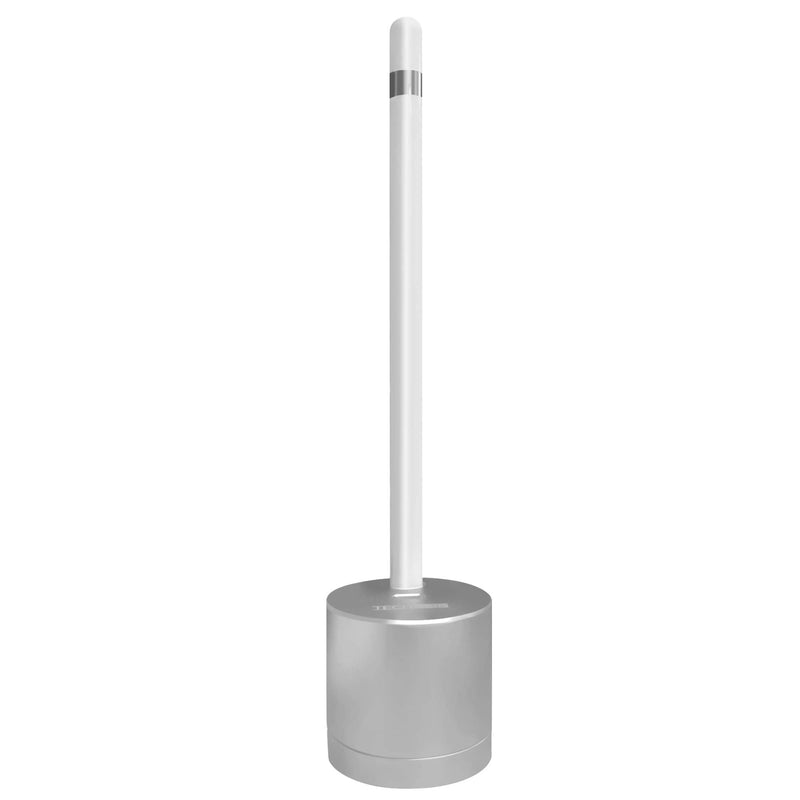  [AUSTRALIA] - TechMatte Charging Stand Compatible with Apple Pencil - Premium Aluminum Charging Dock with Built-in Charging Cable (5feet)
