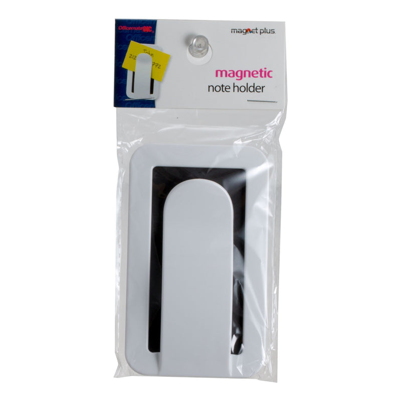 Officemate Magnet Plus Magnetic Envelope and Note Holder, White (92551) Envelope/Note Holder - LeoForward Australia