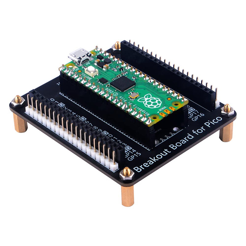  [AUSTRALIA] - GeeekPi GPIO Breakout Board Kit for Raspberry Pi Pico, Raspberry Pi GPIO Expansion Board Breakout Module with Jumper Wire Pack for Raspberry Pi Pico