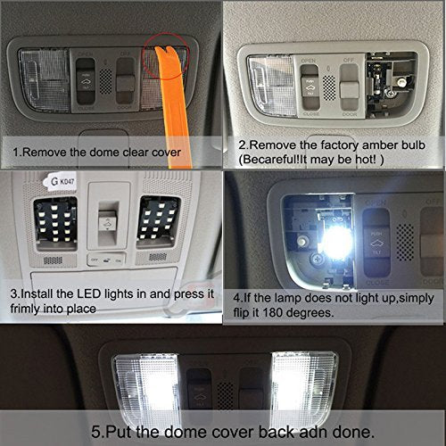  [AUSTRALIA] - For Audi A5 S5 Led Interior Lights Led Interior Car Lights Bulbs Kit White 11pcs 2011-2018