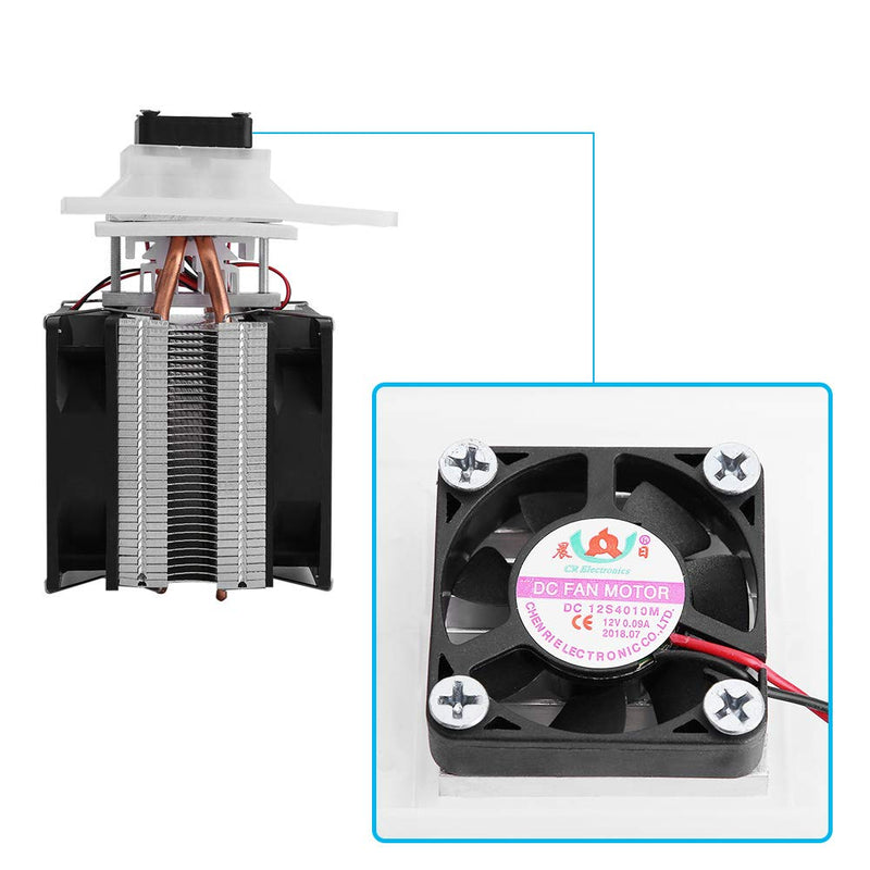  [AUSTRALIA] - Peltier Cooler Semiconductor Refrigeration Cooling System DIY Kit 12V 6A Thermoelectric Peltier for Mini Air Conditioner