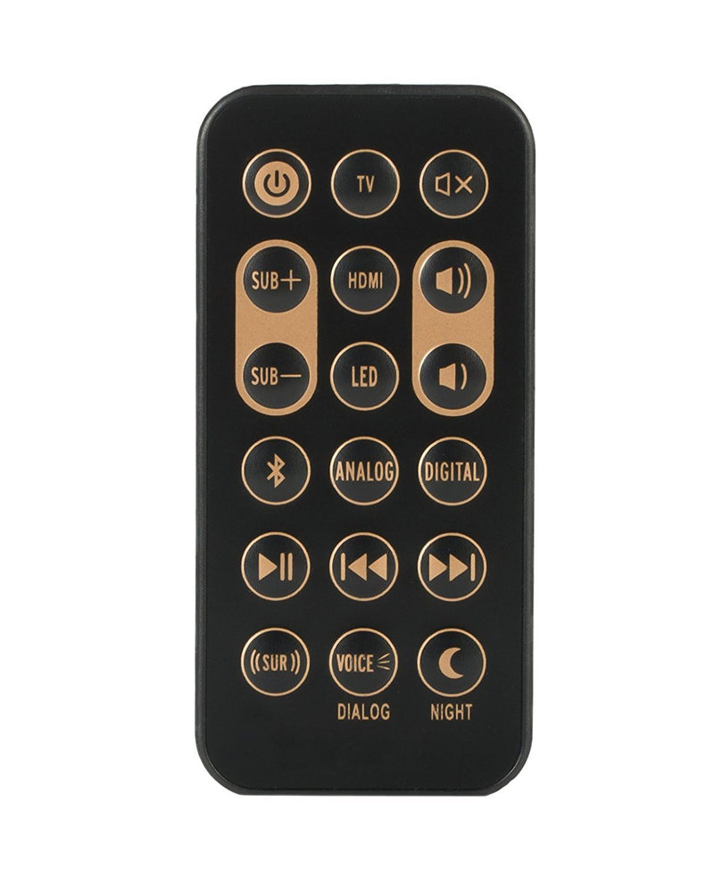 Motiexic Remote Control Compatible with Klipsch RSB-3 RSB3 R4B R-4B 1062590 RSB6 RSB-6 RSB8 RSB-8 Sound Bar with Battery - LeoForward Australia