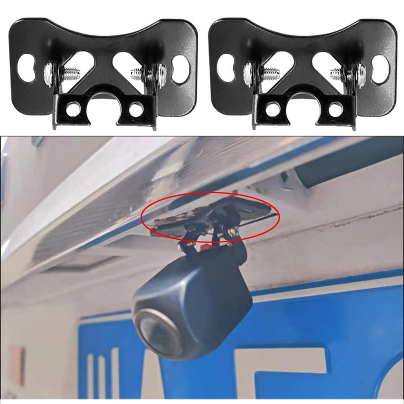  [AUSTRALIA] - ThtRht 3 Pack Car Rear Camera Holder Mounting Bracket Auto Dash Cam Rearview Camera Mount Stand Vehicle SUV Truck RV Backup DVR Back Reverse View Base 2in1 Windshield Window Mirror Sticker + Screws