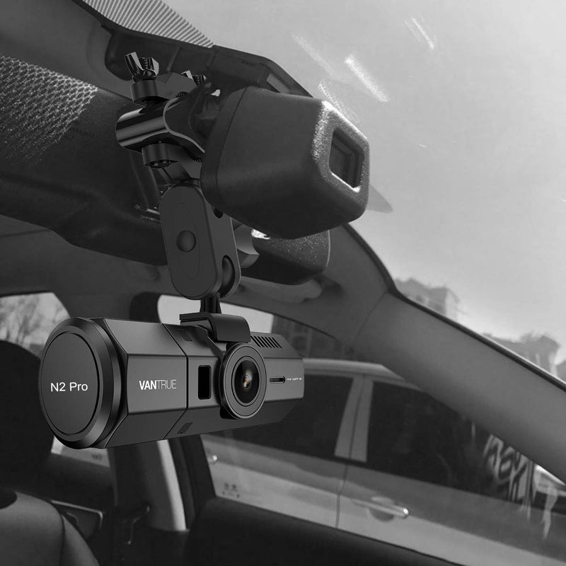 Vantrue Dash Cam Rearview Mirror Mount for N2 Pro, N2S, T3, N2, X4, X3, T2, T1, X1, X1 Pro Dash Cams, Rexing V1, V1P Dash Cams, Yi 89006 Dash Cam - LeoForward Australia
