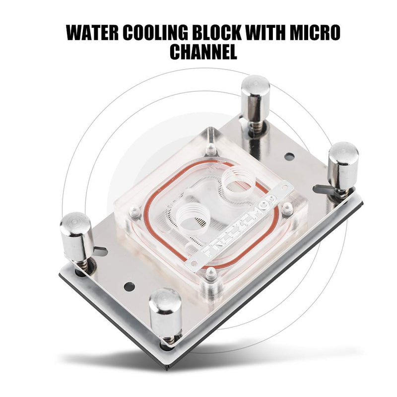  [AUSTRALIA] - Yoidesu CPU Water Cooling Block,Professional Universal CPU Water Cooling Block for for AM2 / AM2+ / AM3 / AM3+ / AM4 / FM2+ CPU,Copper Base Cool Inner Channel