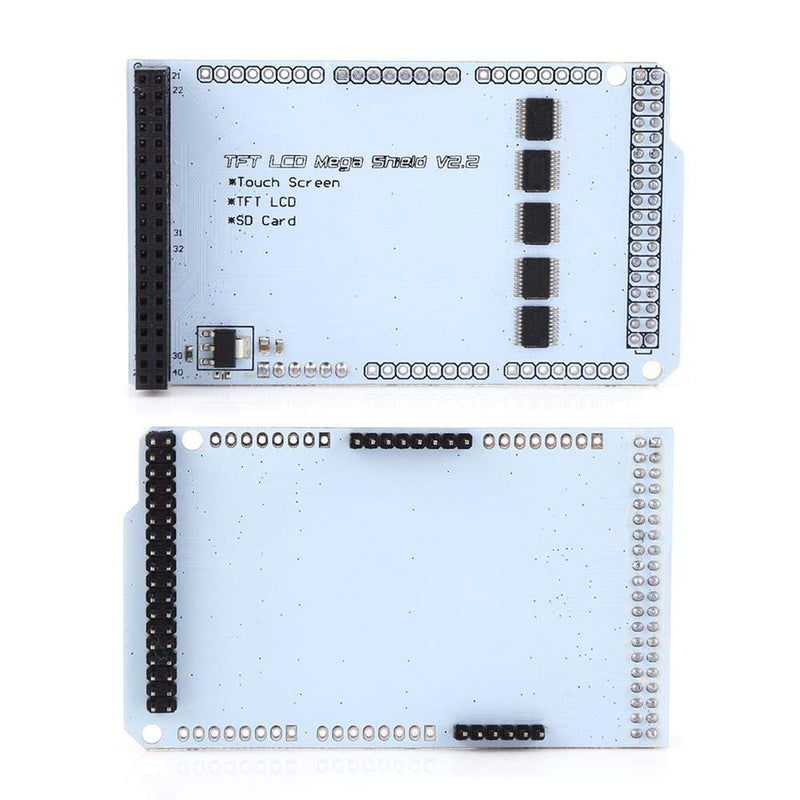  [AUSTRALIA] - Touch LCD Shield, 3.2 inch TFT LCD Module Mega Shield V2.2 Expansion Board for Touch Screen Display for arduino Compatible with MEGA 2560