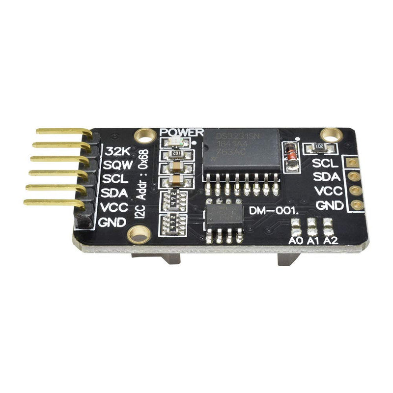  [AUSTRALIA] - DS3231 RTC Module, diymore 3PCS DS3231 AT24C32 Real Time Clock Module with 10cm Cable Without Battery Black