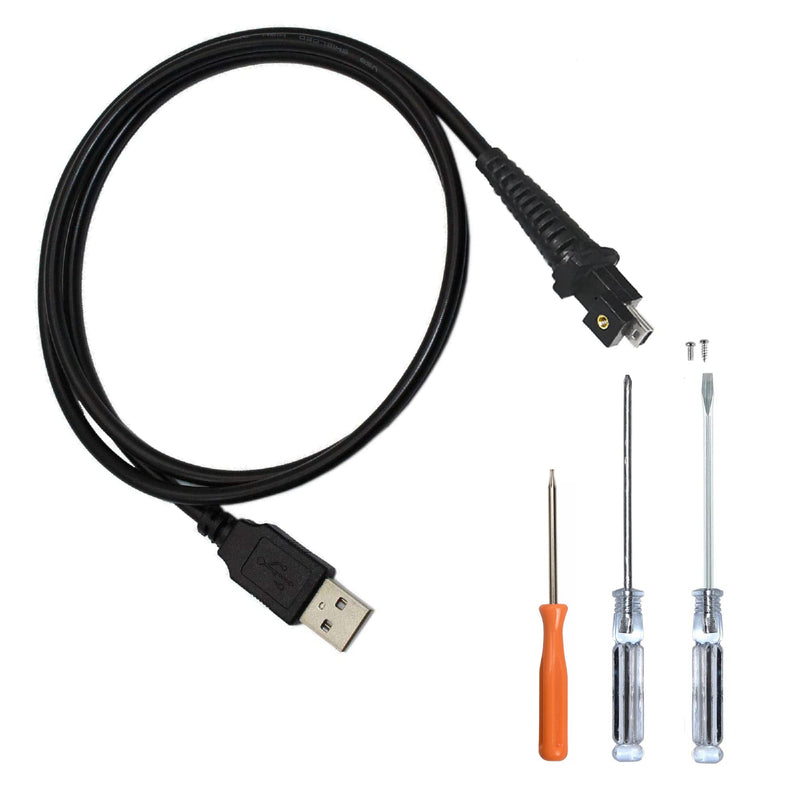  [AUSTRALIA] - ECS Replacement Cable for Dictaphone Nuance PowerMic III (3 feet) | Approved Computer Microphone Cable, Wired USB Dictation Equipment Device Wire