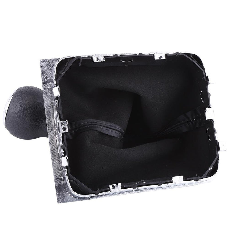 [AUSTRALIA] - Acouto 6 Speed Stylish Gear Shift Knob Comfort Stick Gaiter Boot Frame Kit For VW Passat B6 2005-2012