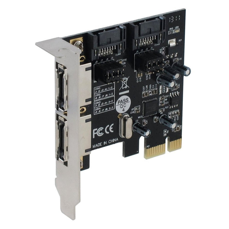  [AUSTRALIA] - SEDNA - PCI Express (PCIe) 2 Port SATA III 6.0 Gbps Host Adapter with Low Profile Bracket