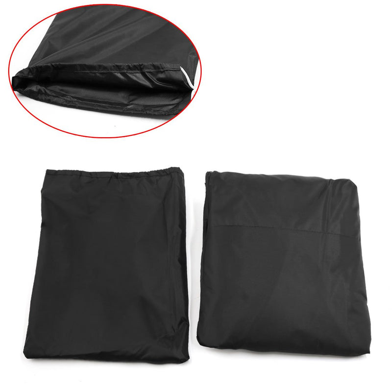  [AUSTRALIA] - uxcell XXXL 180T Rain Dust Motorcycle Cover Red&Black Outdoor UV Rainproof 116" for Honda Victory Kawasaki Yamaha Suzuki Harley Davidson