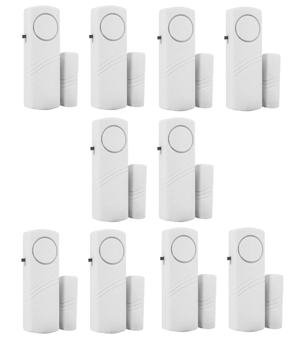  [AUSTRALIA] - Hiistar Personal Security Window & Door Alarm Bell | Wireless Sensor Door Window Burglar Alarm | Pack of 10