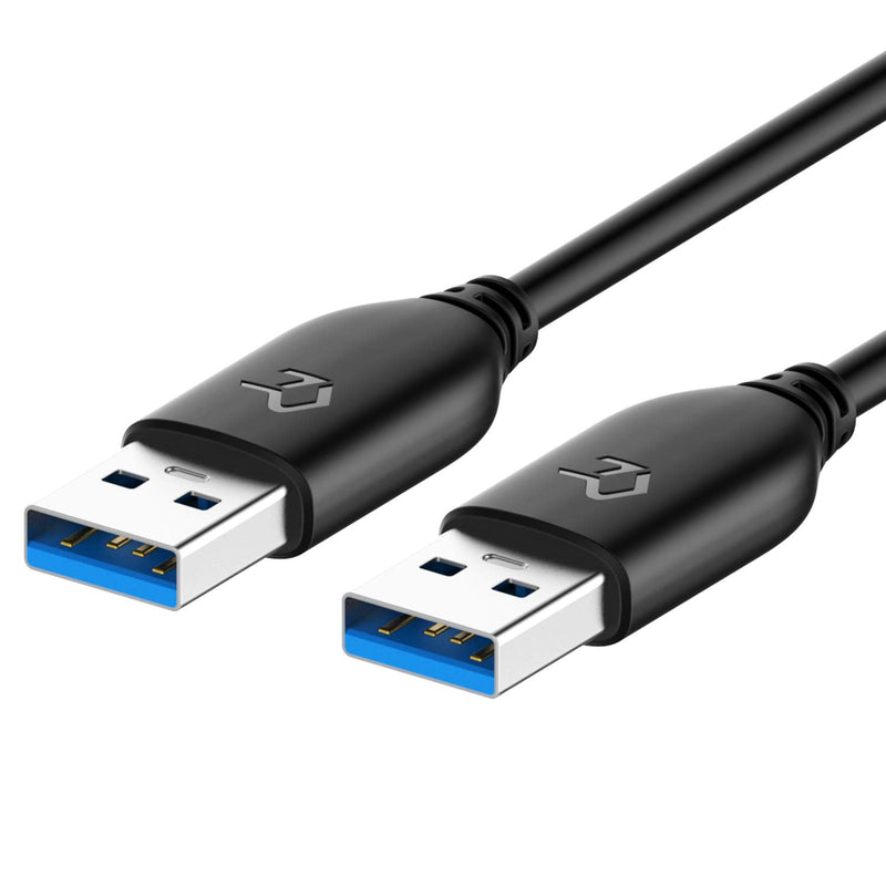  [AUSTRALIA] - Rankie USB 3.0 Cable, Type A to Type A, 1-Pack 15ft