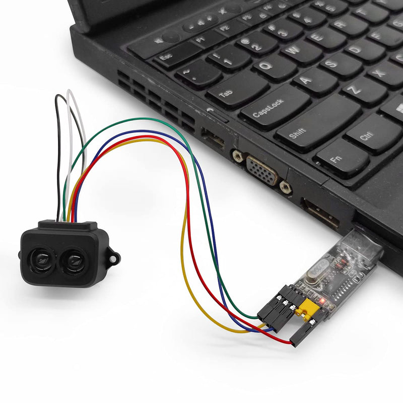  [AUSTRALIA] - SmartFly Info TF-Luna Lidar Sensor 0.1-8m Short Range Single Point Rangefinder Module UART/I2C Compatible with Pixhawk, Arduino and Raspberry Pi for Drone/Robot Obstacle Avoidance