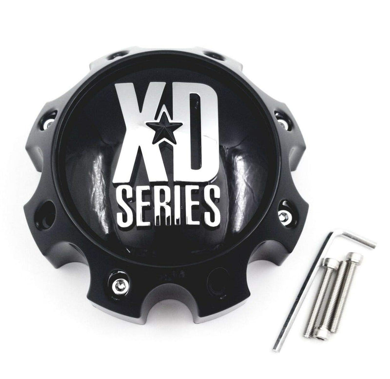  [AUSTRALIA] - KMC XD Series 1079L170 LG1301-05 1079L170GB Gloss Black 8 Lug Center Cap