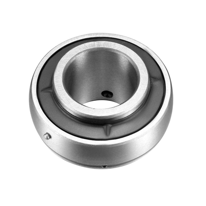  [AUSTRALIA] - uxcell UC206 Insert Bearings, 30mm Bore Diameter, Chrome Steel, Set Screws Lock