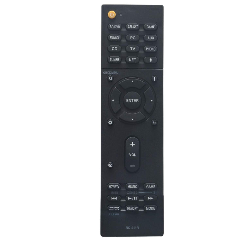  [AUSTRALIA] - RC-911R RC911R Replace Remote Control fit for Onkyo AV Receiver Speaker HT-R695 HT-S7800 TX-NR555 TX-NR575 TX-NR575E TX-NR585 TX-NR656 TX-NR676 TX-NR676E TX-NR686 TX-NR757 TX-NR777 TX-NR787 TX-RZ610