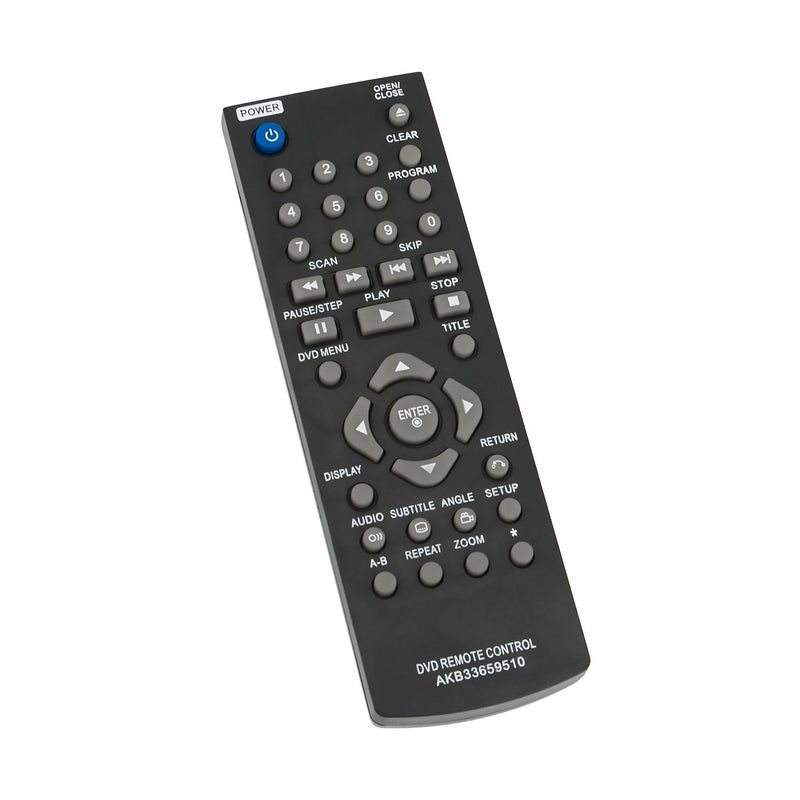 New AKB33659510 Replace Remote Control fit for LG DVD Player DP122 DP520 DP522 DP930 DP932 DVX440 DVX352 DVX380 DVX390 DVX550 DVX640 - LeoForward Australia