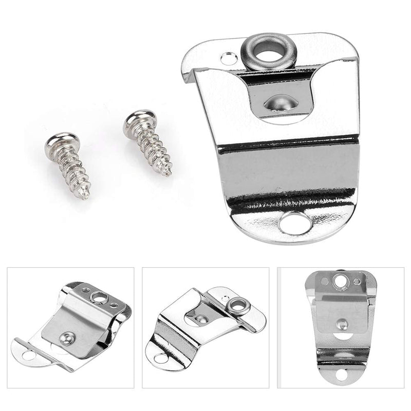 [AUSTRALIA] - Microphone Hang Up Clip, Mic Microphone Holder Clip, Equipped with Screws, car Radio Microphone mounting Clip