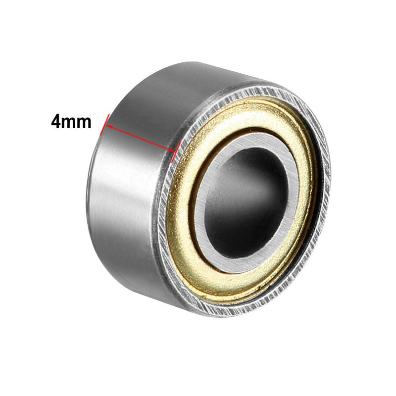  [AUSTRALIA] - uxcell 684ZZ Ball Bearing 4mm x 9mm x 4mm Double Shielded 684-2Z Deep Groove Bearings, Carbon Steel (Pack of 10) 4mmx9mmx4mm