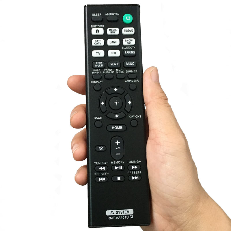  [AUSTRALIA] - Replacement Remote Control RMT-AA401U Compatible for Sony AV Multi Channel Receiver Home Theater AV Receiver STR-DH590 STR-DH790 149337011