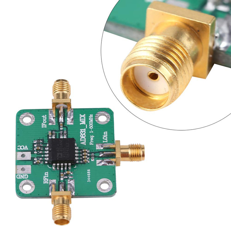  [AUSTRALIA] - AD831 High Frequency Transducer RF Mixer Module 500MHz Bandwidth Mixing Down Mixing Dual Balanced Mixer Single Chip Radio Frequency Converter -10dBm