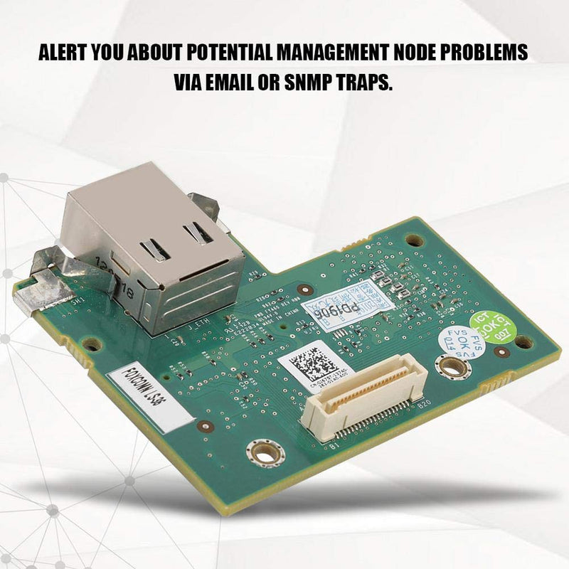  [AUSTRALIA] - Enterprise Remote Access Card for Idrac6,Professional Controller Supervisor Adapter for Dell PowerEdge R210 R310 T310 R410 T410 R510 R610 R710 Server