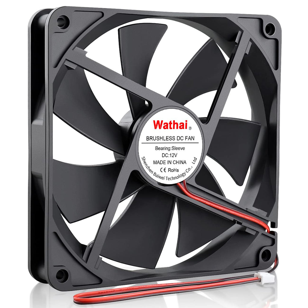  [AUSTRALIA] - Wathai 140mm Case Fan 12V DC Brushless High Performance Cooling Fan 140x25mm