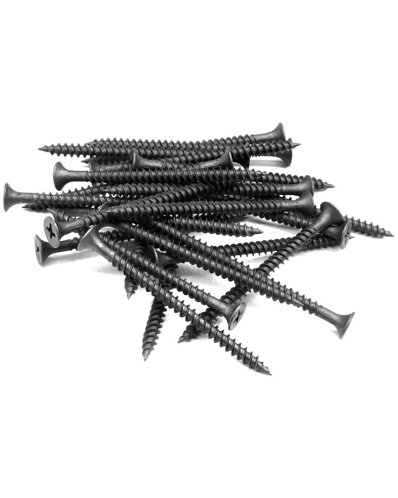  [AUSTRALIA] - IMScrews 50pcs #8x2-3/8" Flat Head Phillips Drywall Screws Fine Thread Sharp Point Wood Screw, Carbon Steel 1022A, Black Phosphate 50 Pcs #8x2-3/8"