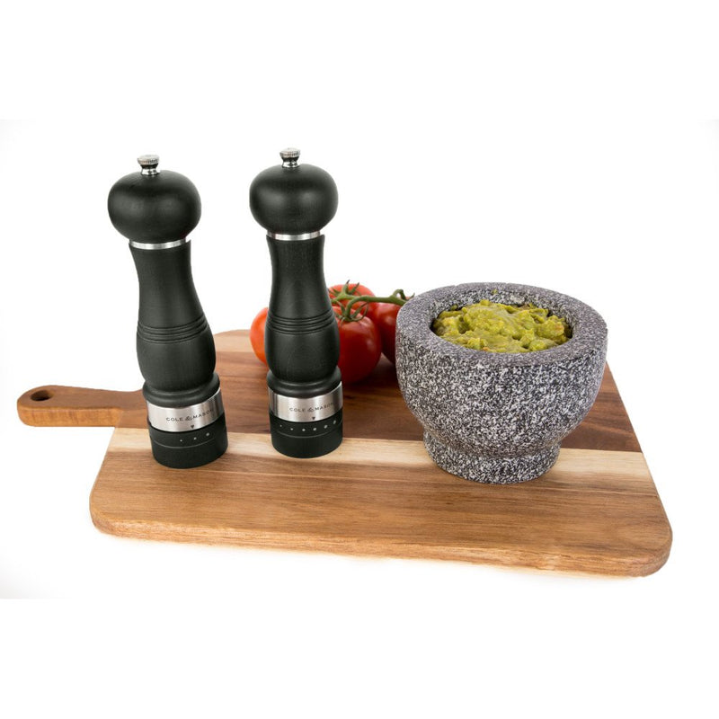  [AUSTRALIA] - COLE & MASON Ardingly Wood Pepper Grinder - Wooden Mill Includes Gourmet Precision Mechanism and Premium Peppercorns, Dark Brown Pepper Mill