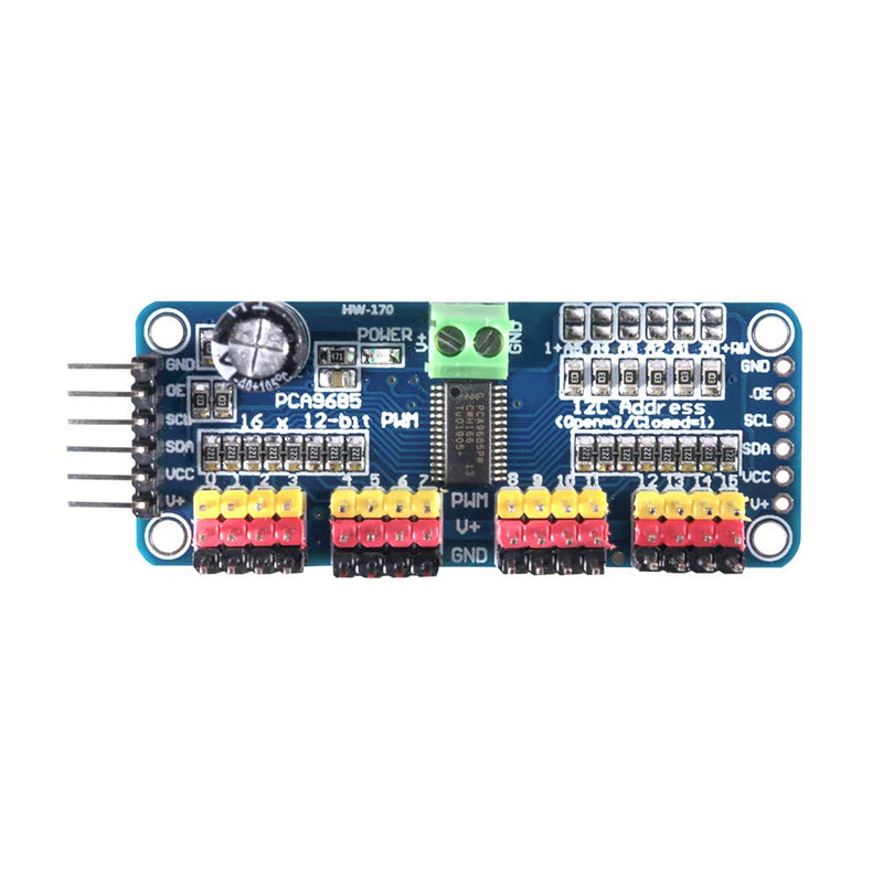  [AUSTRALIA] - ACEIRMC 3pcs 16 Channel PWM Servo Motor Driver PCA9685 IIC Module 12-Bit for Arduino Robot or Raspberry pi