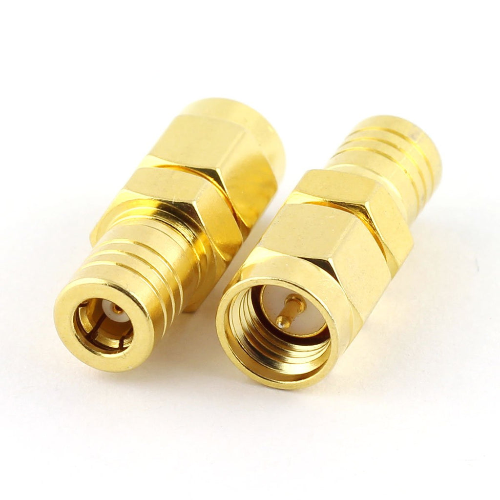  [AUSTRALIA] - Maxmoral 2PCS SMA Male to SMB Female Connector RF Coax Coaxial Adapter