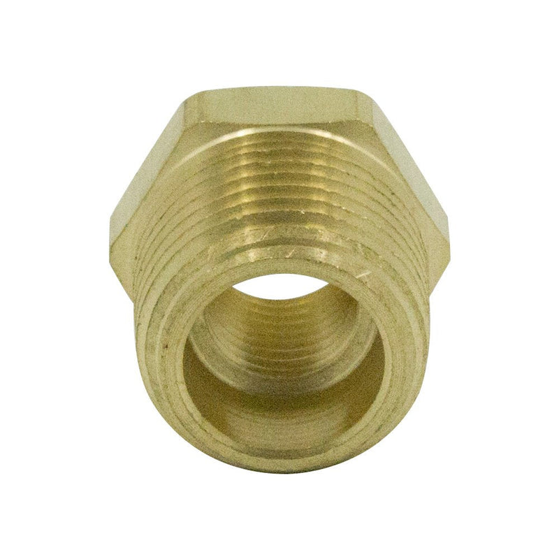  [AUSTRALIA] - Legines NPT Bushing 3/8" Male x 1/4" Female Reducing Adapter Hex Head Pipe Fitting (Pack of 5) 3/8" NPT Male x 1/4" NPT Female