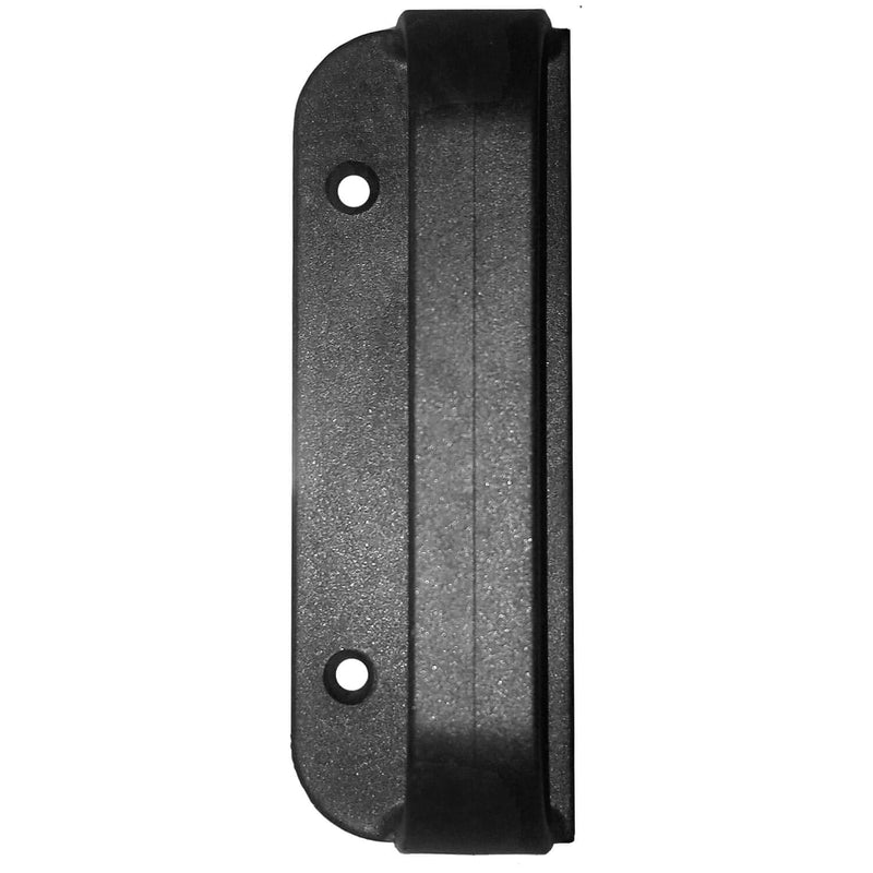  [AUSTRALIA] - Universal Nylon GATE Handle -Black: Pull Works with Wood, Metal, or Vinyl Gates. 1 Pack Black