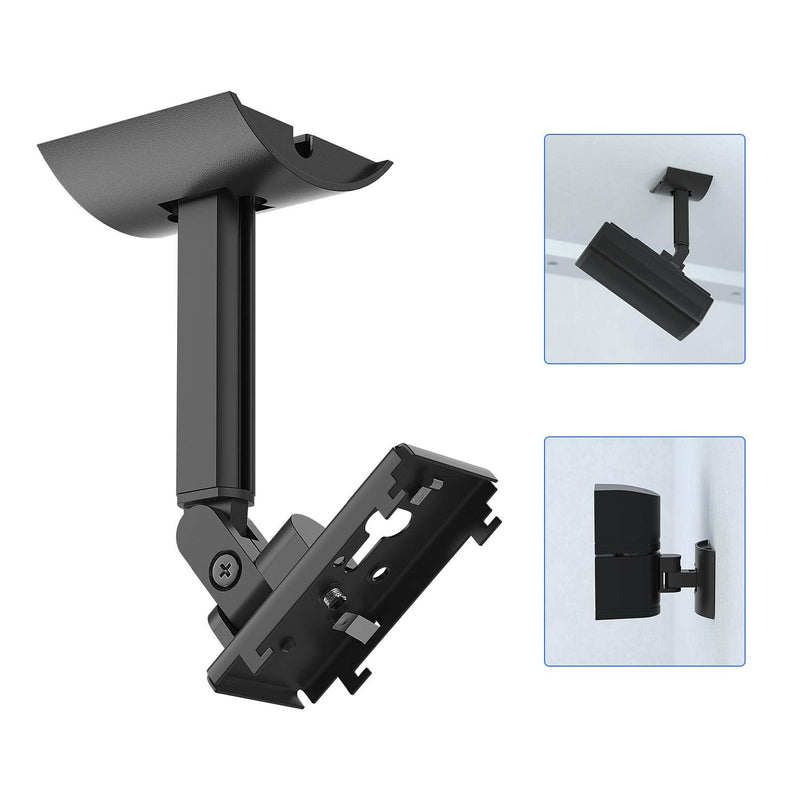  [AUSTRALIA] - Speaker Wall Mount for Bose UB-20 Series II Ceiling Mount Bracket Compatible with All Bose CineMate Lifestyle ST535 ST525 ST520 535III 525III Speakers Mounting Brackets (Not for Lifestyle 650), Pair